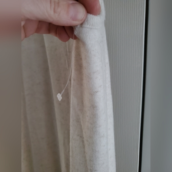 Johnny Was Calme Sleeveless Throw On Cozy Dress Beige Oatmeal Medium $148 NWOT - Picture 4 of 6